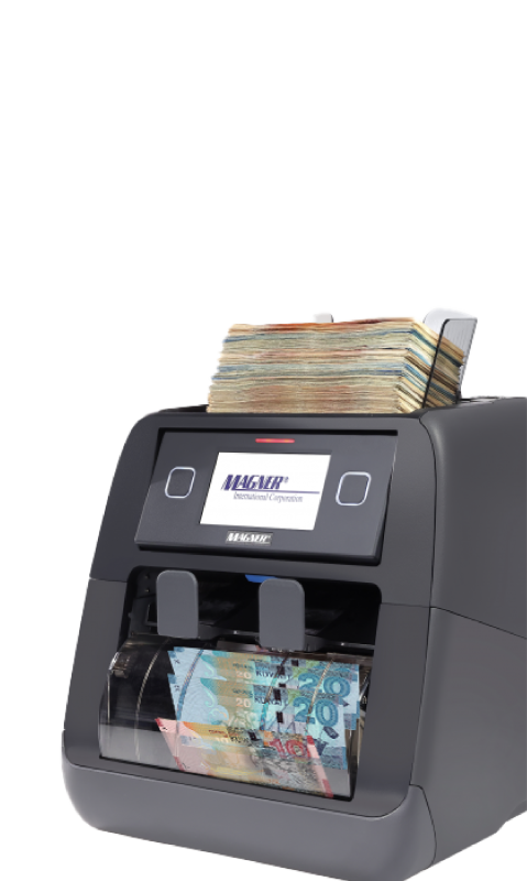 Magner currency counting machine