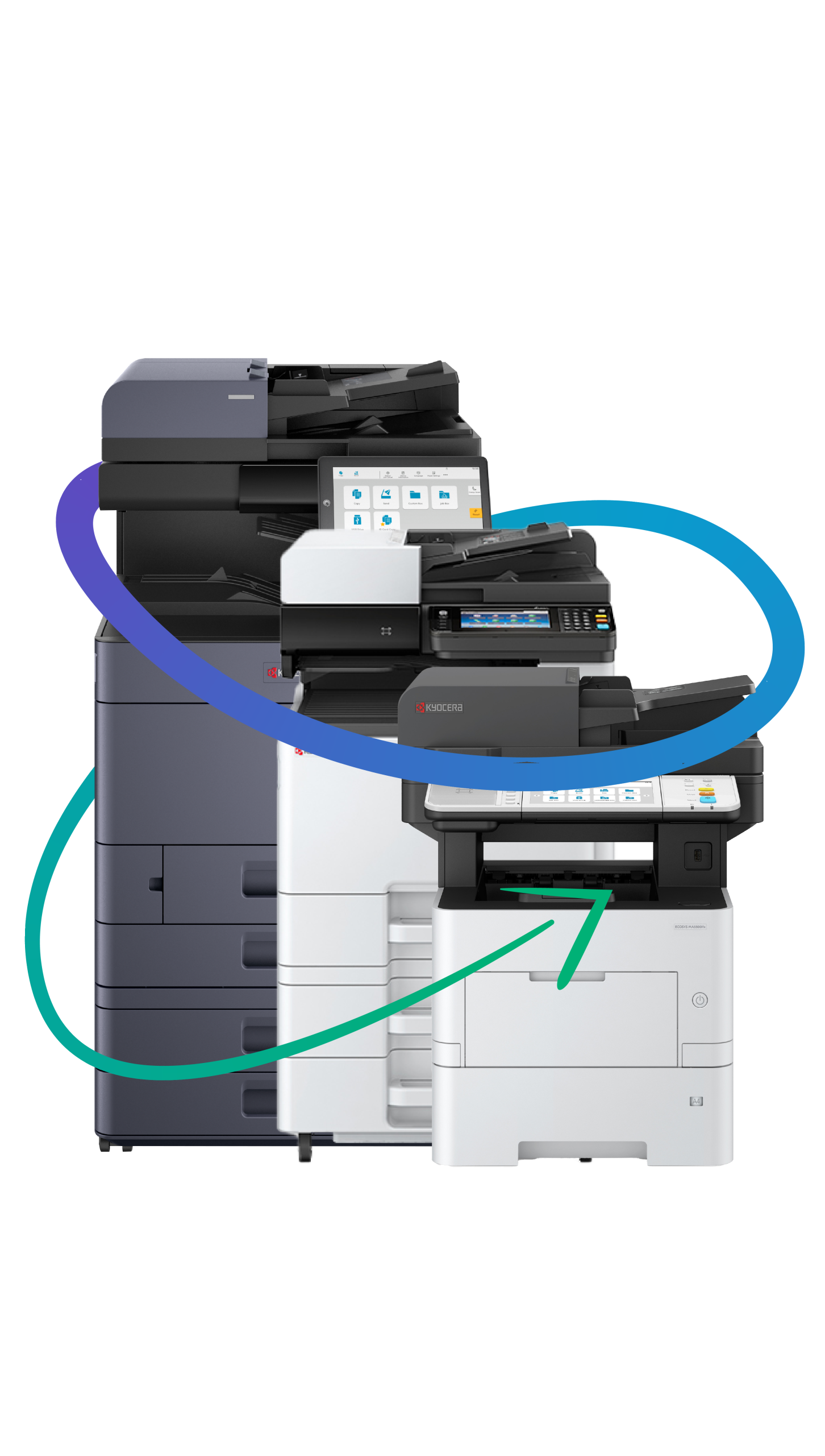 Kyocera office equipment range